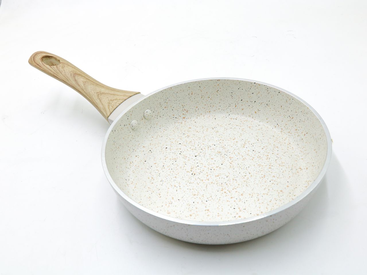Chảo chống dính vân đá Nagakawa NAG2206 (22cm) - Nhôm nguyên khối, đa năng cho mọi loại bếp, an toàn sức khỏe PFOA Free