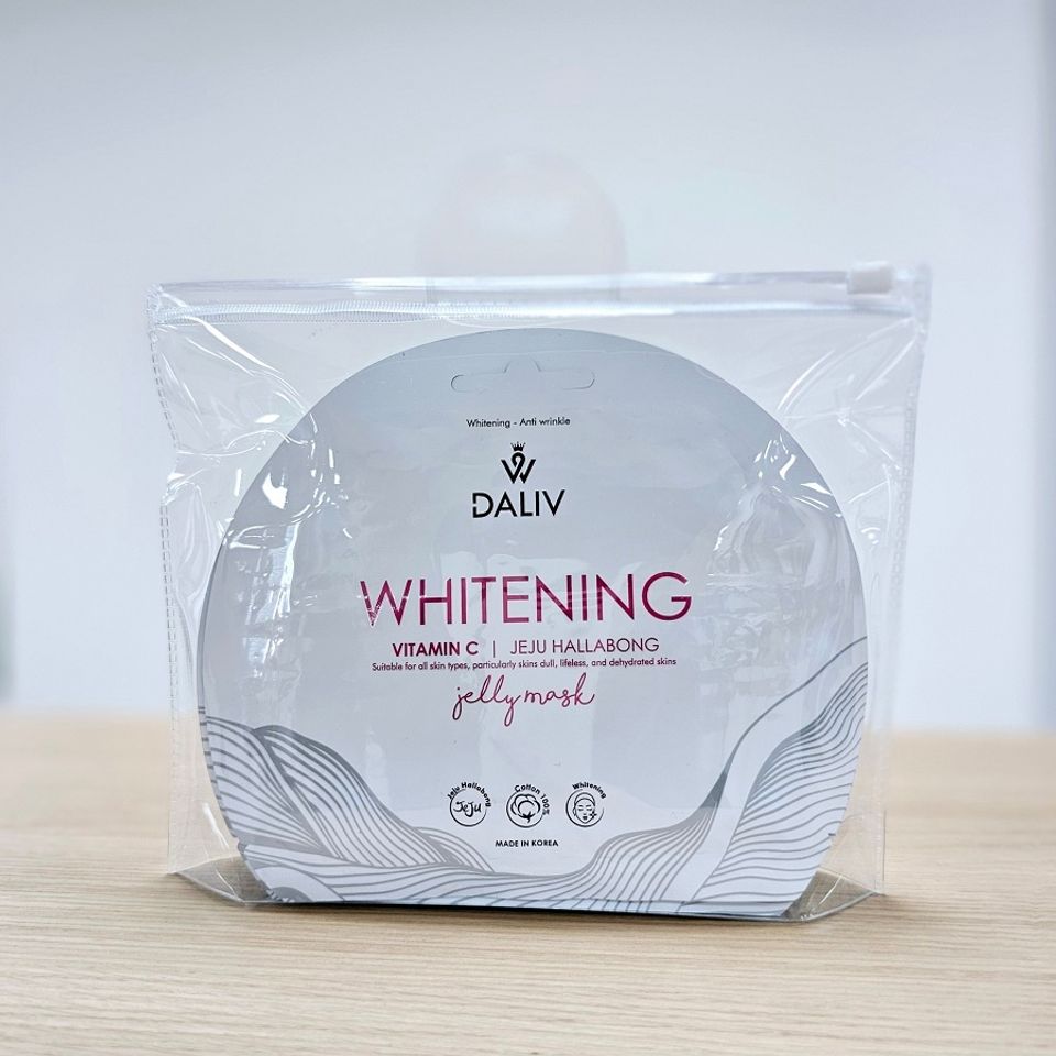 Combo 10 Mặt nạ Daliv Vitamin C Trắng Da - Dưỡng Ẩm & Sáng Da Chất Lượng Cao 30g - Chiết Xuất Thiên Nhiên Jeju