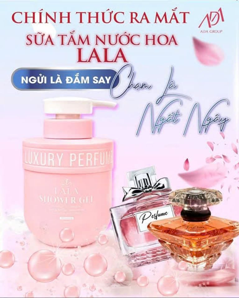 Sữa tắm nước hoa Lala - ADA Group