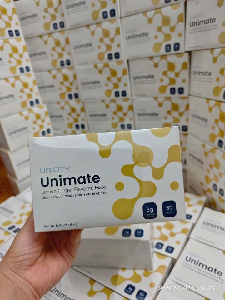 Slim Unimate Chanh Gừng Unicity - Sản Phẩm Dinh Dưỡng Thể Hình Giúp Kiểm Soát Cân Nặng và Tăng Cường Sức Khỏe Tự Nhiên