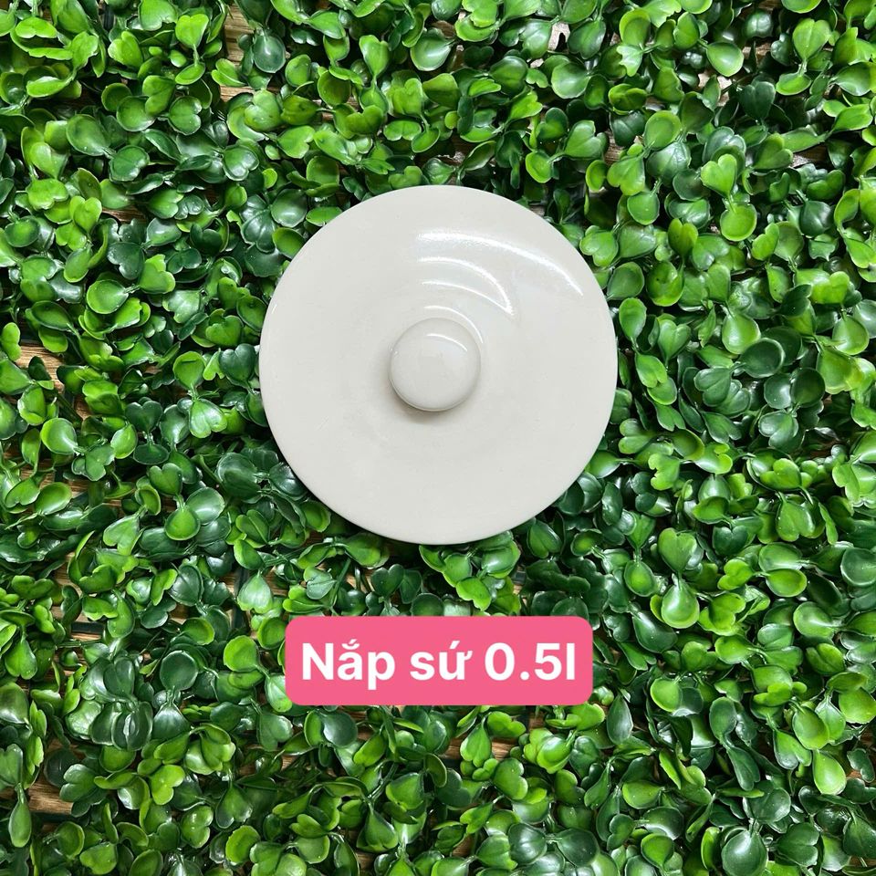 Phụ Kiện Thố Sứ Bear 1.6L và Nắp Sứ 0.5L - Dụng Cụ Nấu Cháo Cho Bé An Toàn và Tiện Lợi