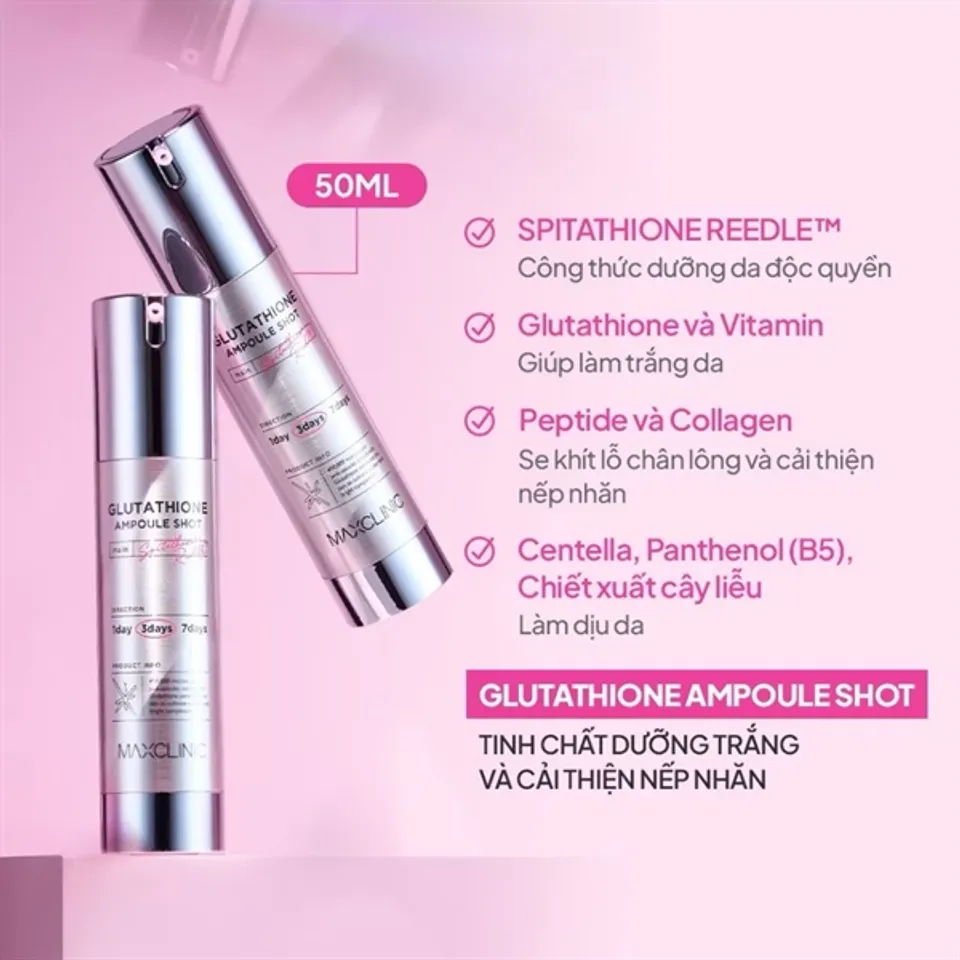Hàng Nhập Khẩu ] Serum Vi Kim Trắng Da, Xoá Nếp Nhăn Maxclinic | Chiaki.vn