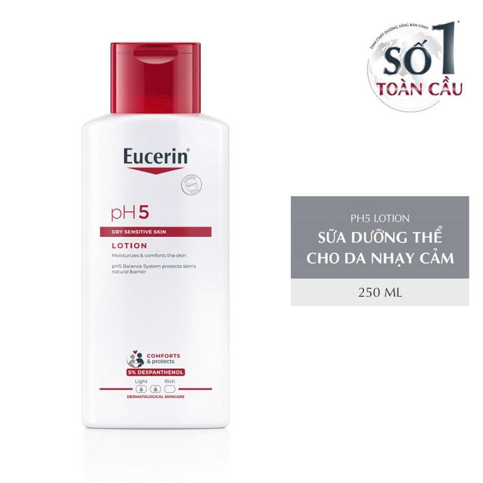 Sữa Dưỡng Thể Eucerin Cho Da Nhạy Cảm 250ml pH5 Lotion