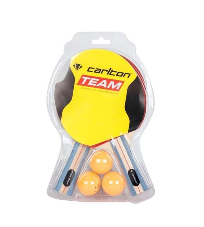 Bộ 2 Vợt Bóng Bàn Chuyên Nghiệp Carlton - Kèm 3 Bóng, Cao Cấp, Thể Thao Nội Bộ, Câu Lạc Bộ, Văn Phòng