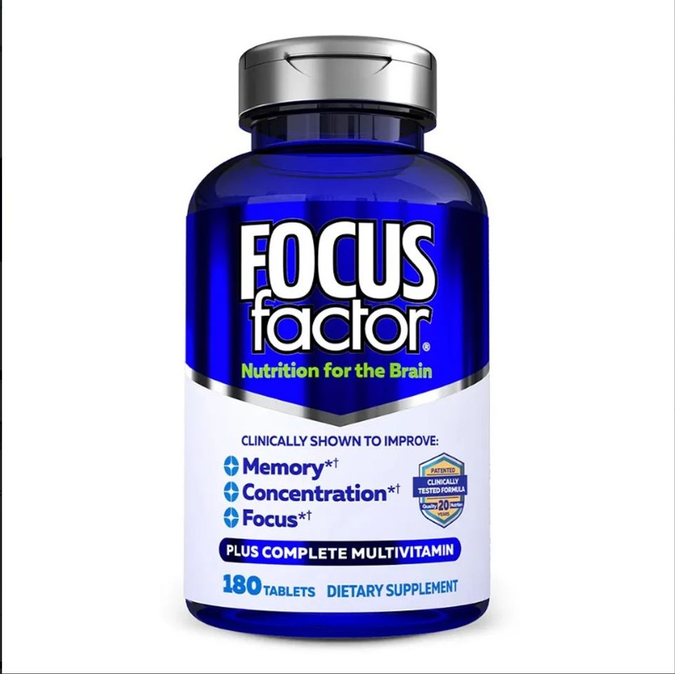 Viên uống bổ não Focus Factor Nutrition For The Brain 180 viên của Mỹ