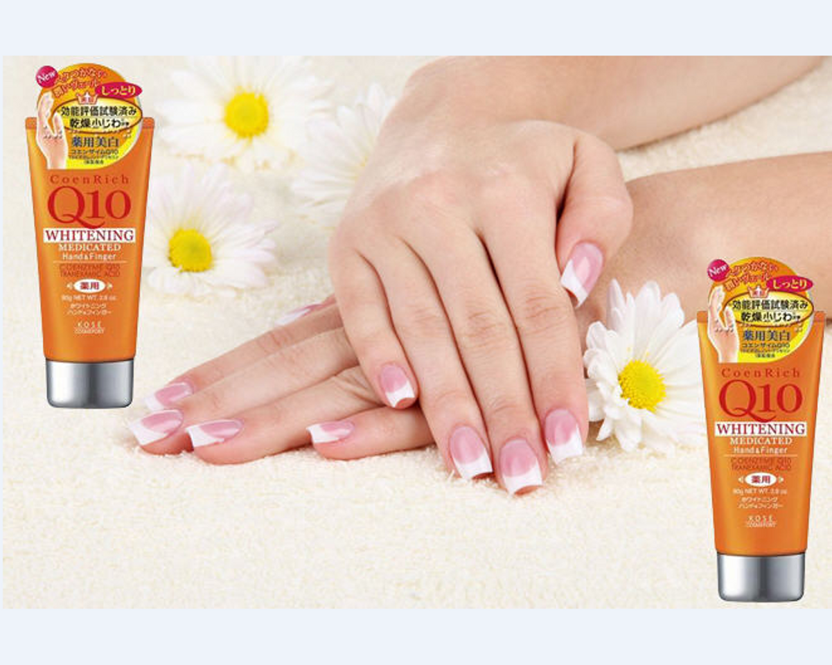 Kem Dưỡng Da Tay Coenrich Q10 Kose 80g - Chăm Sóc Da Mềm Mại, Trắng Mịn Từ Nhật Bản