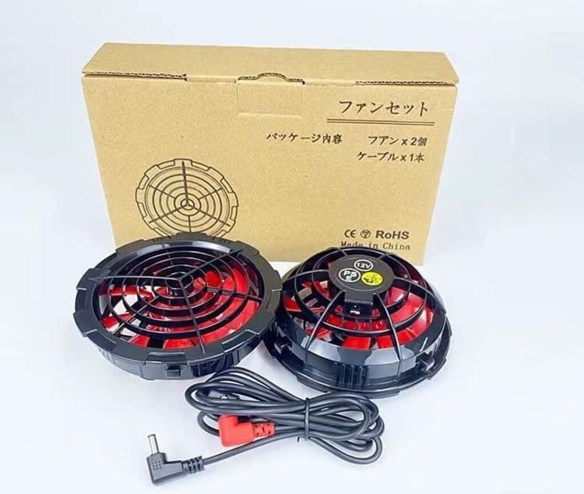 Áo Điều Hòa 2 Lớp Chống Nắng - Kèm Pin & Quạt, Size 170/175/180, Màu Rằn Ri & Xanh, Giải Nhiệt Mùa Hè 2024 Cho Người Dùng