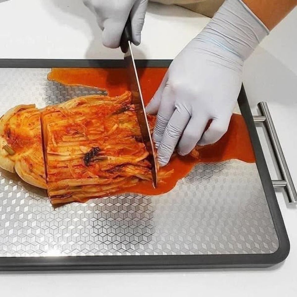 Thớt Gume TGI 2 Mặt Gỗ Teak Cao Cấp - Đa Năng, Chống Cong Vênh, Dễ Vệ Sinh, Phụ Kiện Nhà Bếp Sang Trọng
