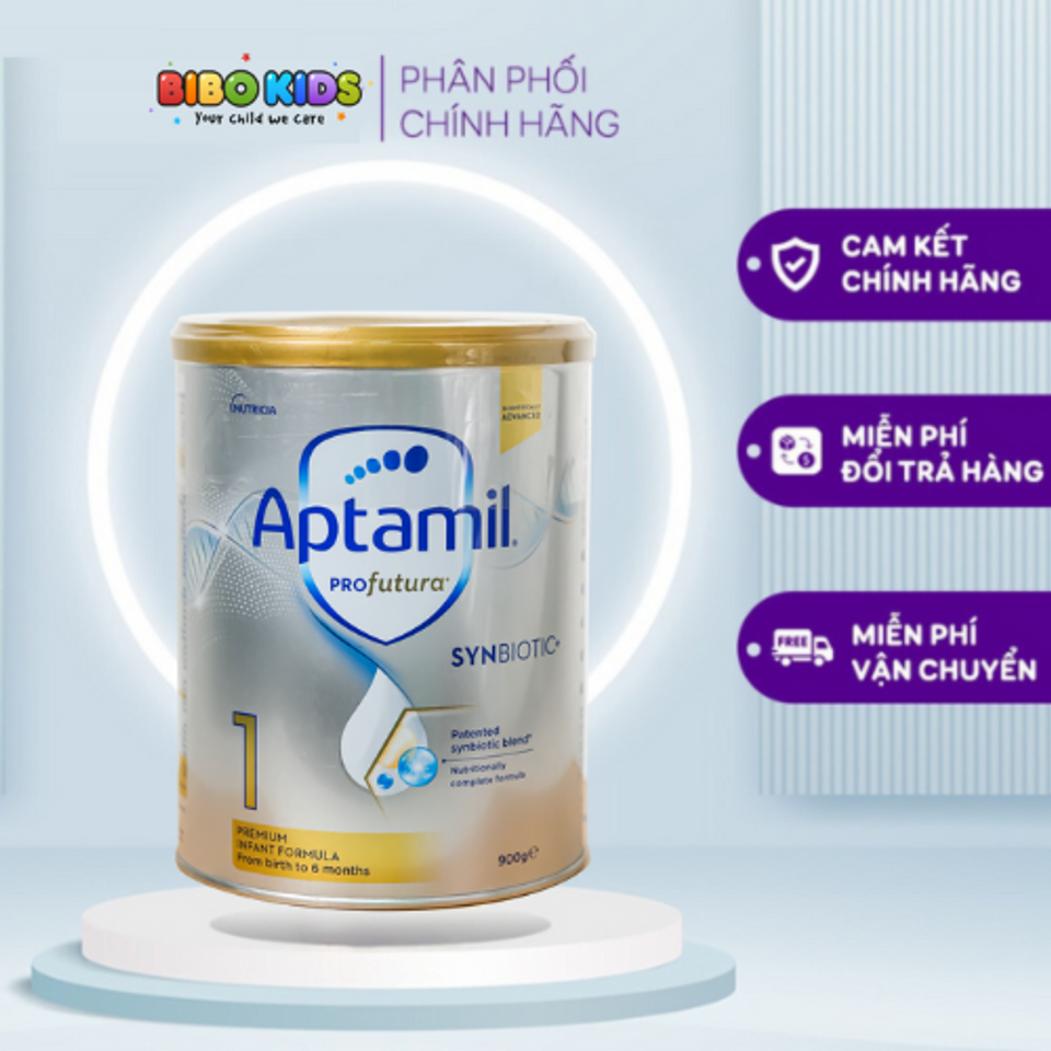 Sữa Aptamil Profutura Úc Cho bé 0-6 tháng  900g