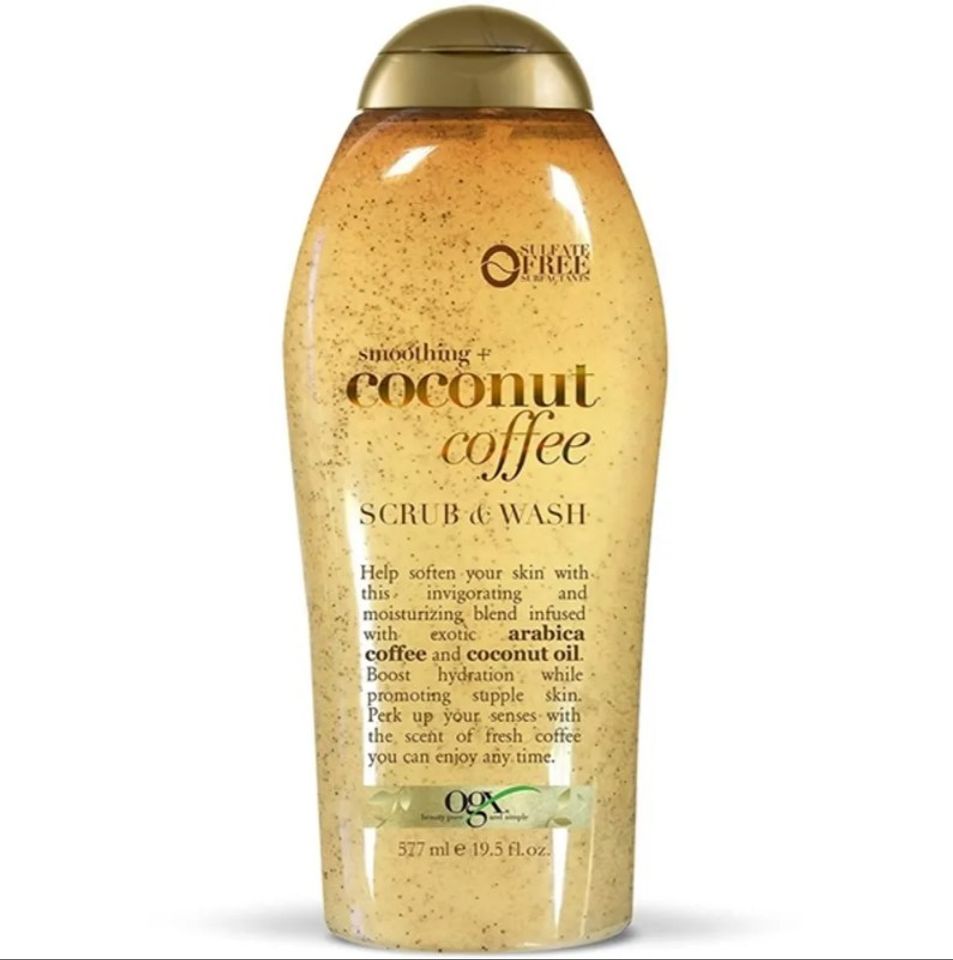 Sữa Tắm Tẩy Tế Bào Chết OGX Coconut Coffee 577ml - Dưỡng Ẩm, Giúp Da Mịn Màng và Khỏe Mạnh với Hương Dừa và Cà Phê