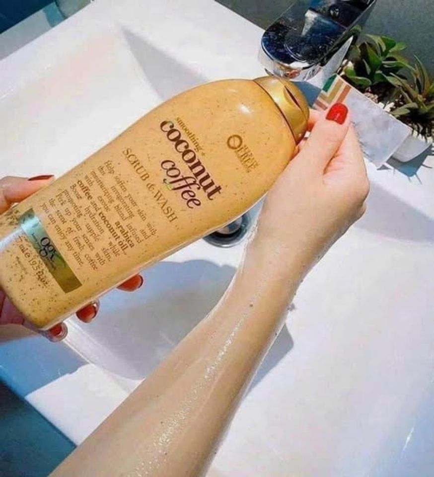 Sữa Tắm Tẩy Tế Bào Chết OGX Coconut Coffee 577ml - Dưỡng Ẩm, Giúp Da Mịn Màng và Khỏe Mạnh với Hương Dừa và Cà Phê
