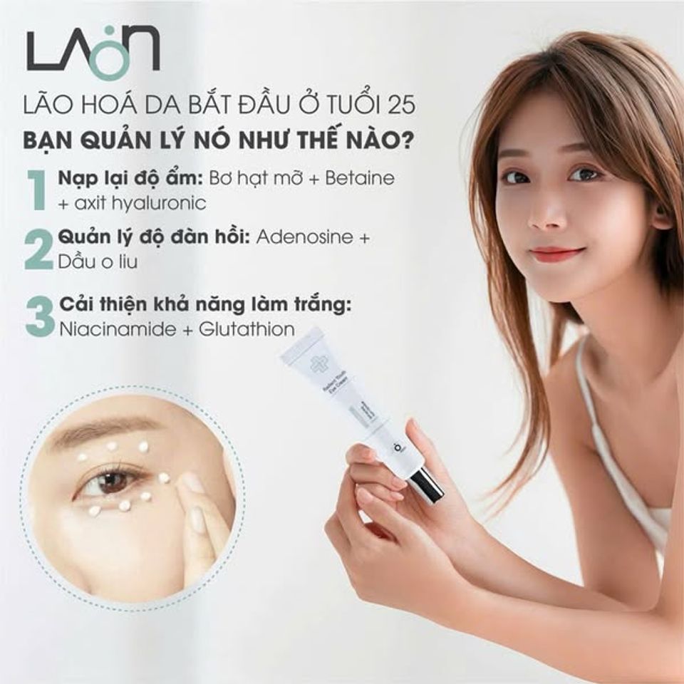 Kem Dưỡng Mắt Laonmedi radiant youth eyecream 40ml