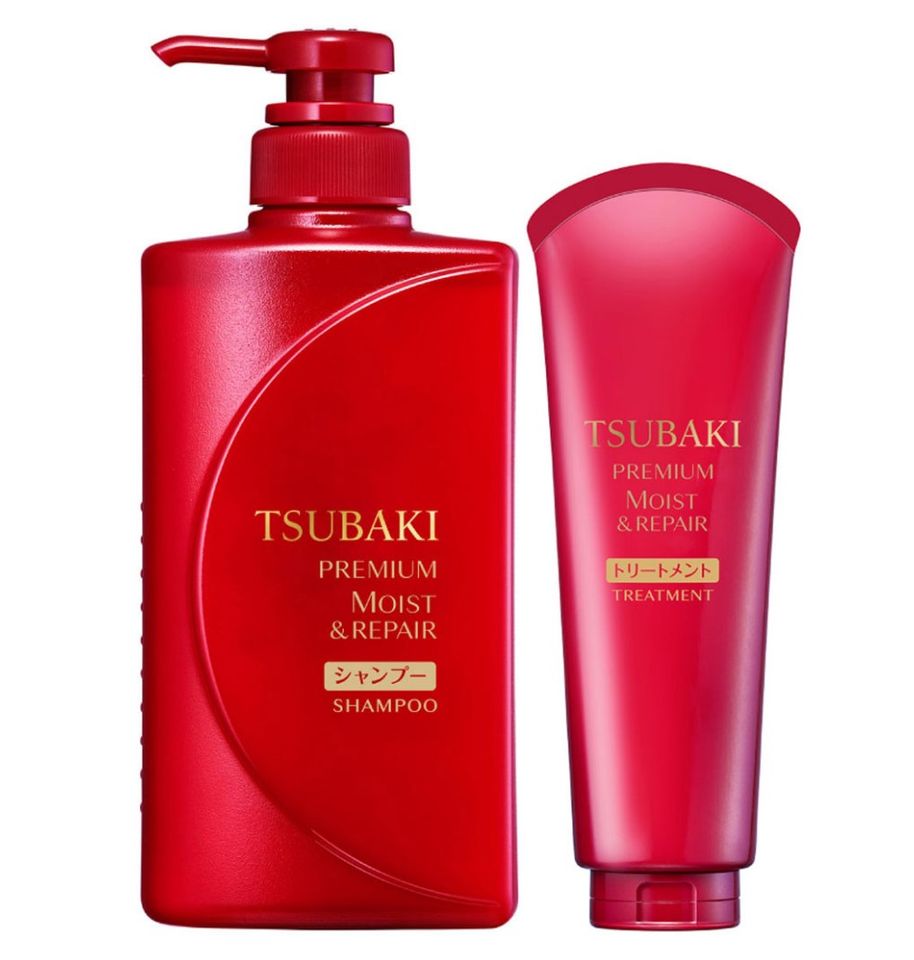Dầu Gội Tsubaki Premium 490ml Nhật Bản - Tặng Kèm Tuýp 200ml Dưỡng Tóc Khỏe Đẹp Bóng Mượt