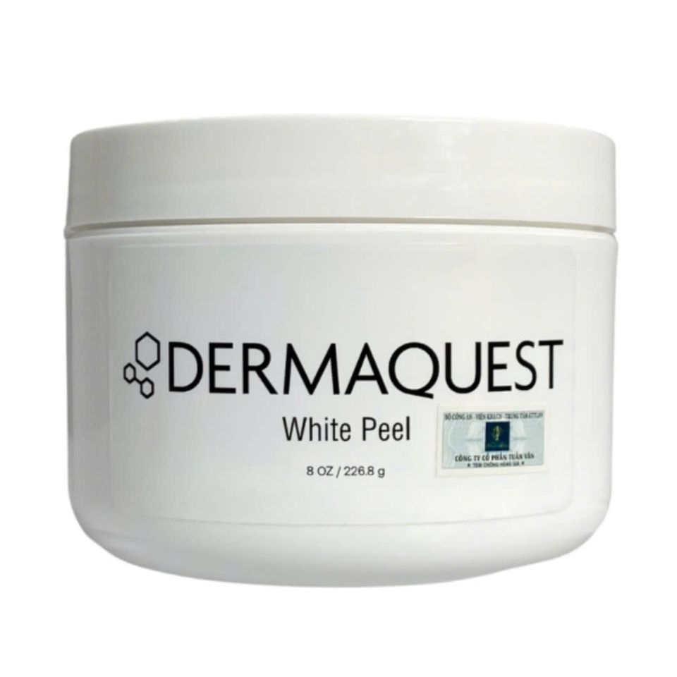 Mặt Nạ Làm Trắng Da Tự Nhiên Dermaquest White Peel 226.8g - Dưỡng Sáng và Mịn Màng Da, Giải Pháp Hoàn Hảo Cho Làn Da Rạng Rỡ