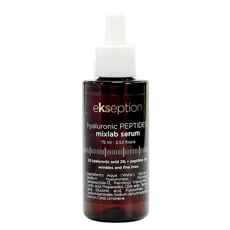 Serum Dưỡng Ẩm Ekseption Hyaluronic Peptides Mixlab 75ml - Cung Cấp Độ Ẩm, Tái Tạo Da, Phù Hợp Mọi Loại Da