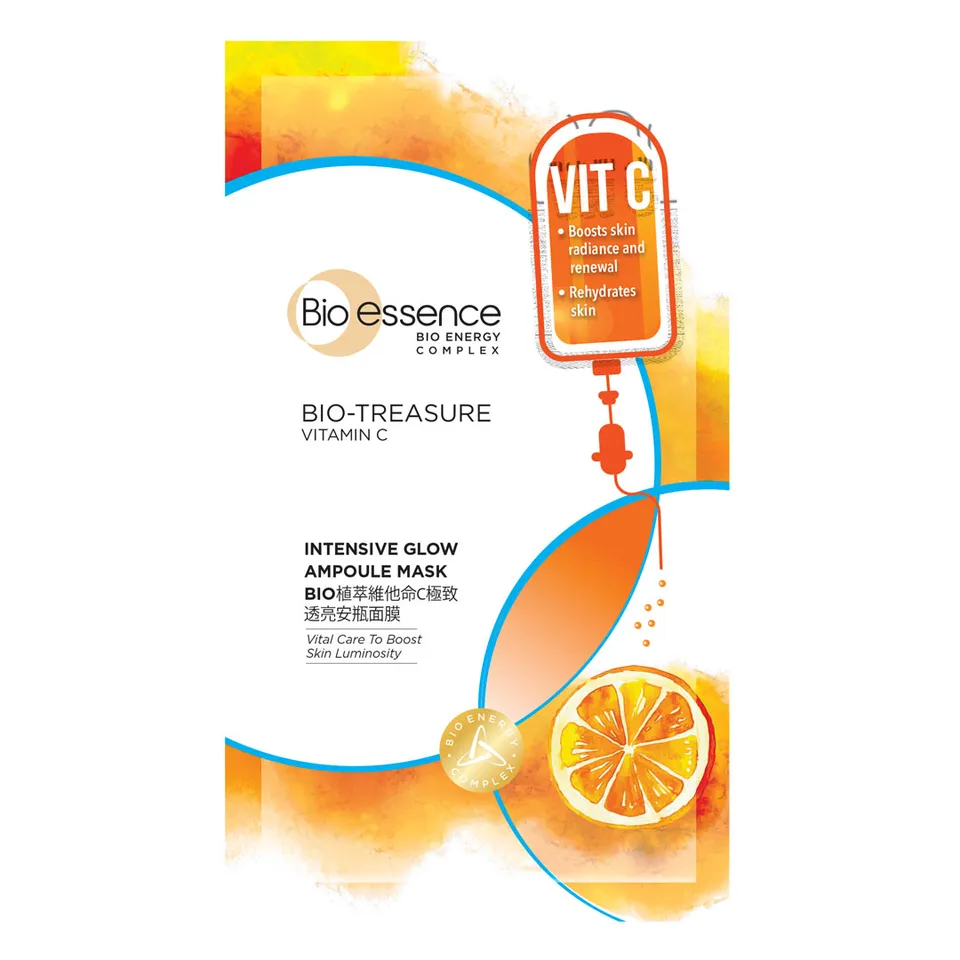 Mặt Nạ Bio-essence Bio-Treasure Intensive Treatment Mask, Vitamin C