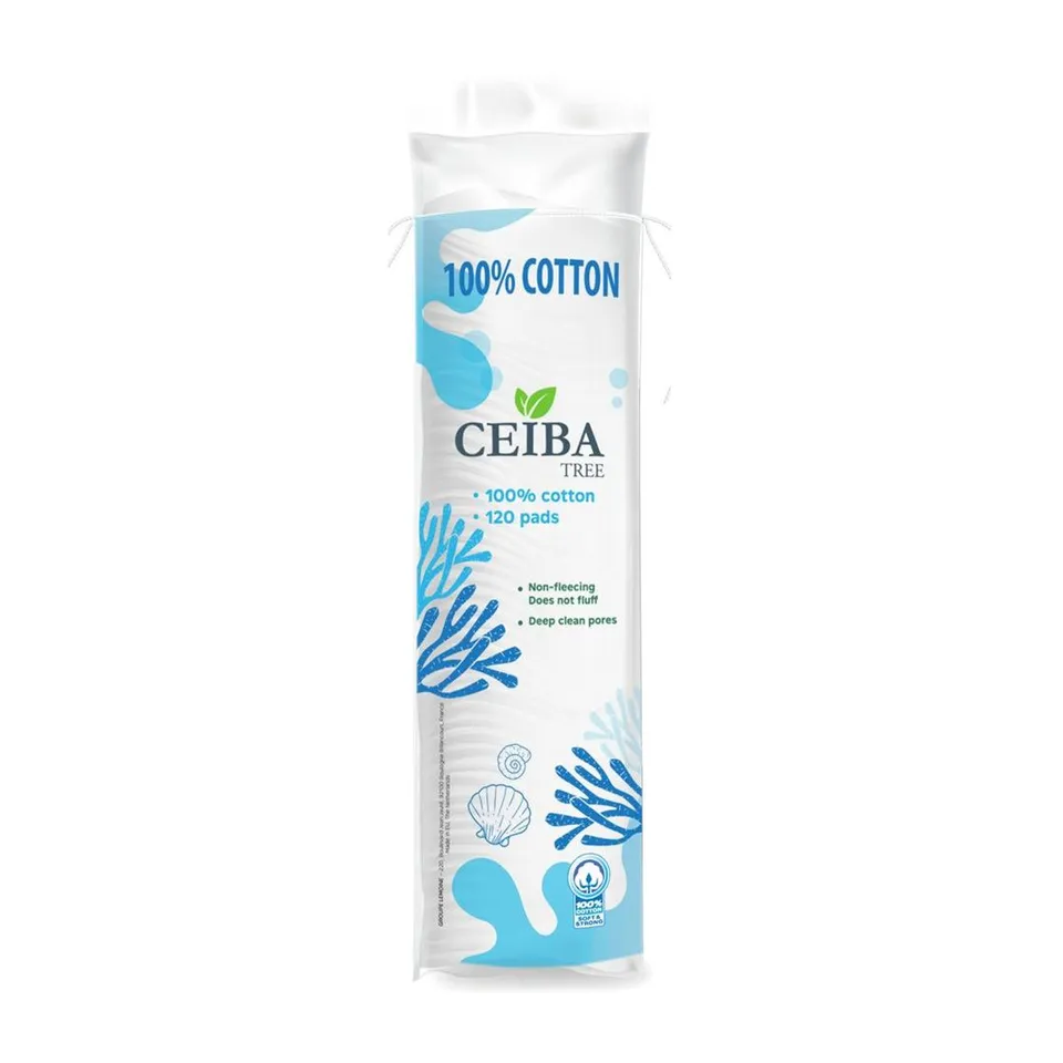 Bông tẩy trang Ceiba chất liệu cotton