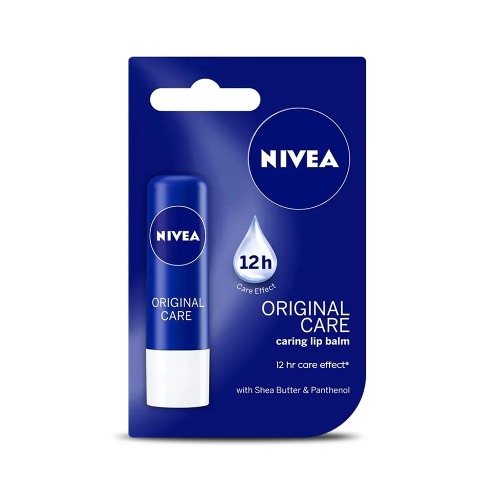 Son dưỡng môi Nivea Caring Lip Balm, Original