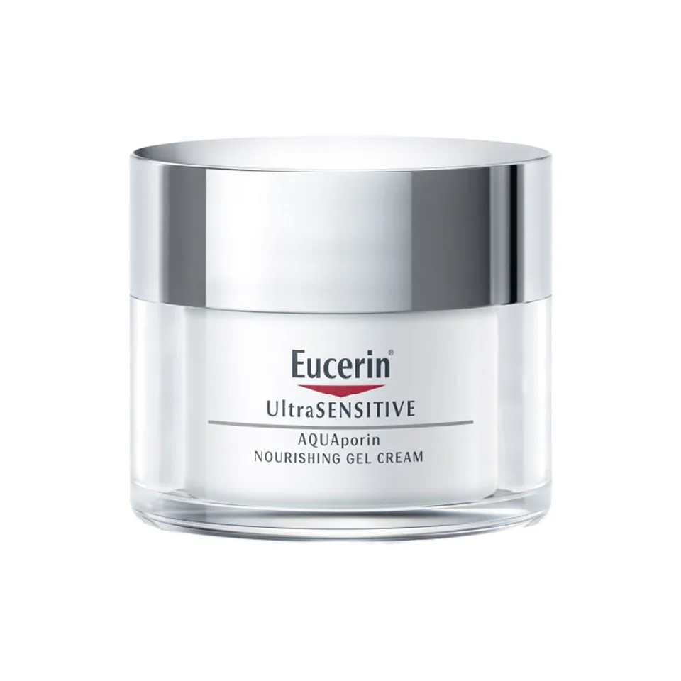 Kem dưỡng ẩm Eucerin UltraSensitive Aquaporin Nourishing Gel Cream