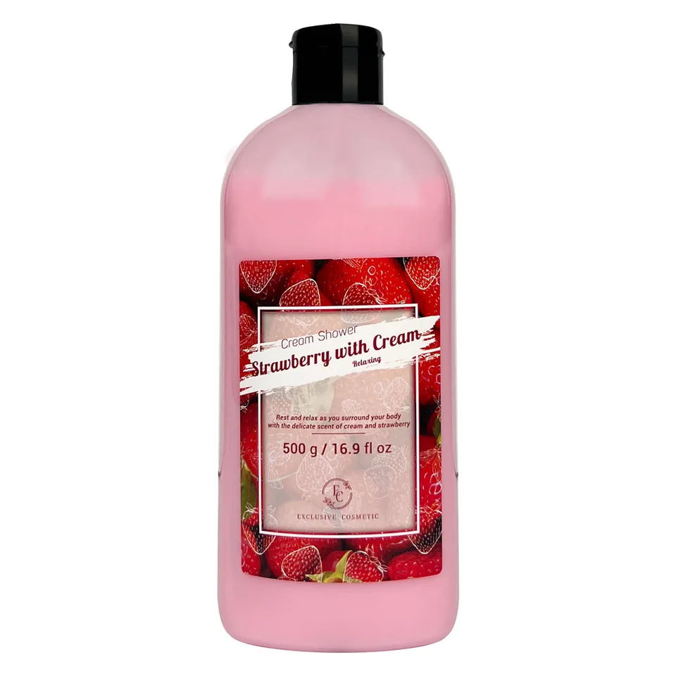 Sữa tắm Exclusive Cosmetic hỗ trợ làm sáng da, Strawberry