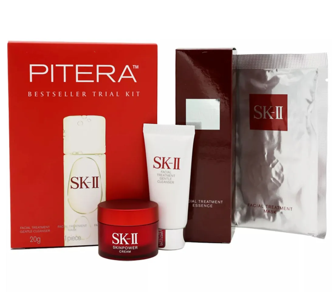 Bộ 4 món dưỡng da SK-II Facial Treatment Bestseller Trial Kit