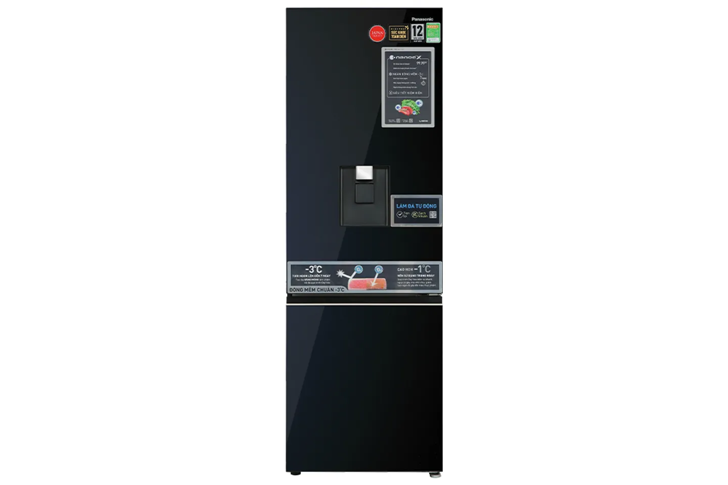 Tủ lạnh Panasonic NR-BV331WGKV inverter 300 lít