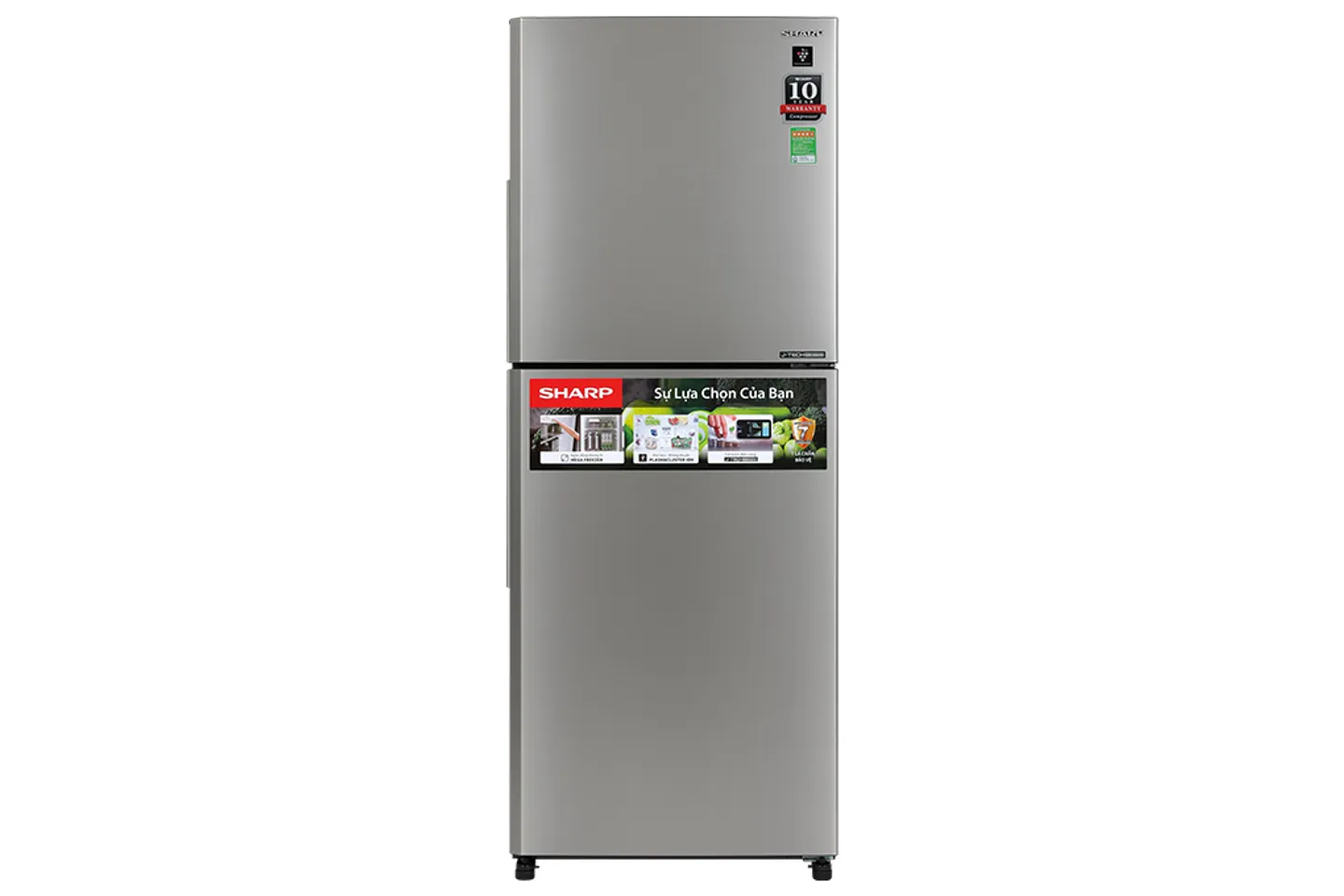 Tủ lạnh Sharp SJ-XP352AE-SL inverter 330 lít
