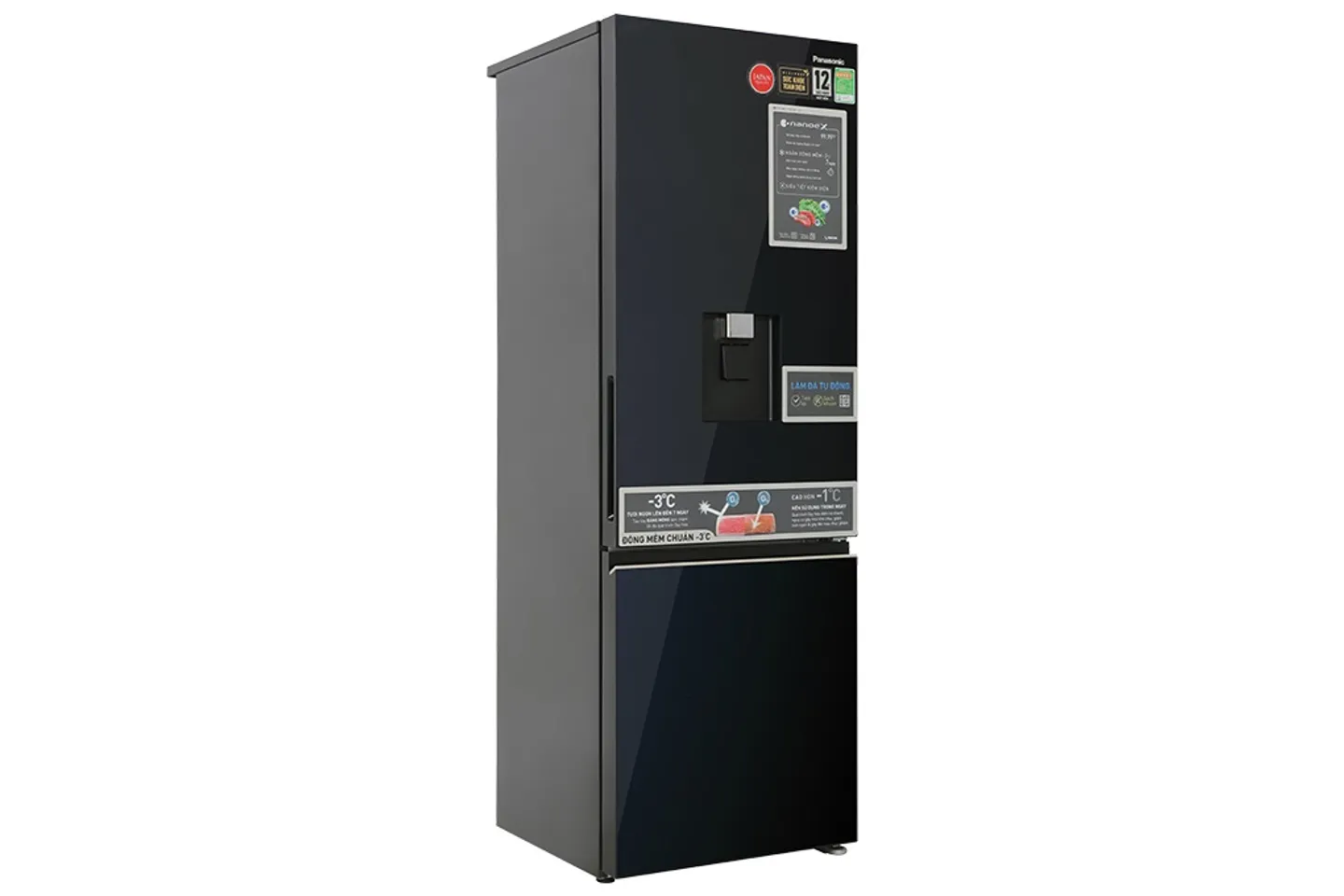 Tủ lạnh Panasonic Inverter 325 lít NR-BV361WGKV chính hãng