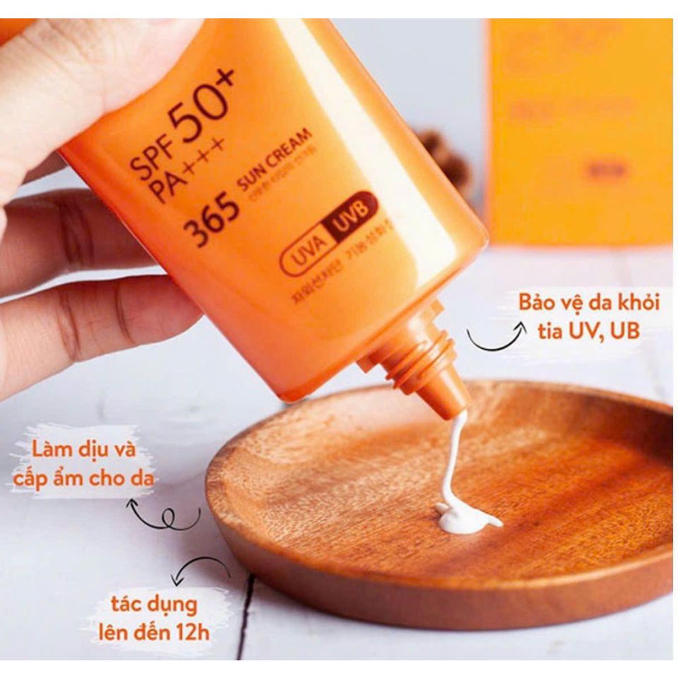 Kem Chống Nắng Anjo Professional Spf50+Pa+++ 365 Sun Cream 70G