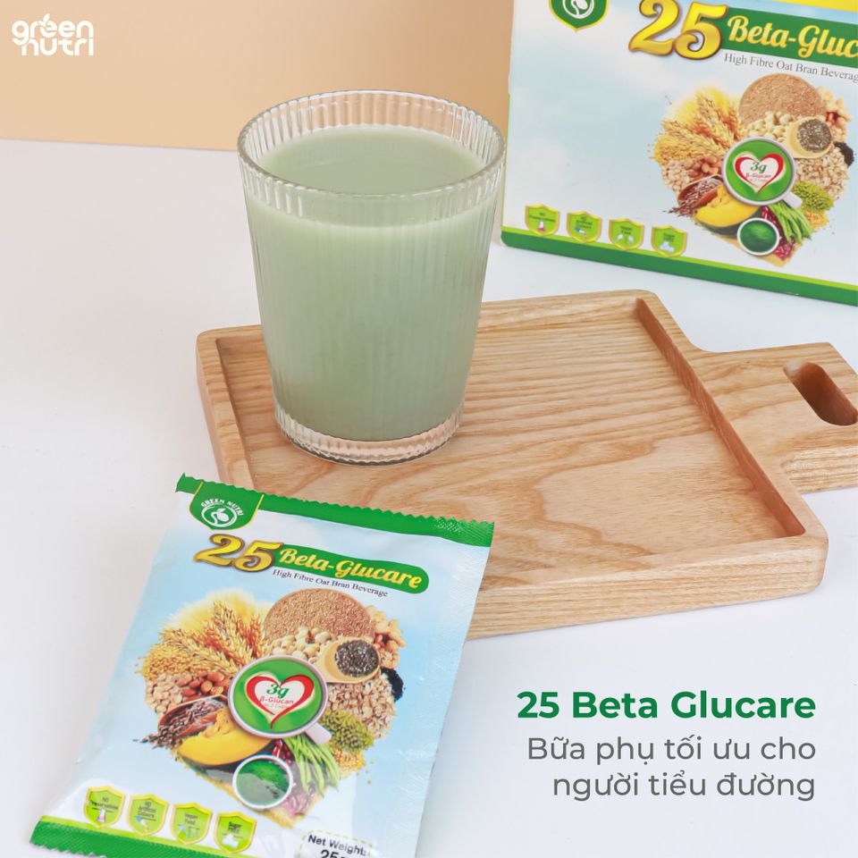 Sữa Hạt Ngũ Cốc 25 Beta Glucare - Thùng 6 Hộp 625gr, Tốt Cho Tim Mạch, Hỗ Trợ Đường Huyết, Chất Xơ Từ Beta Glucan, Bổ Sung Vitamin B