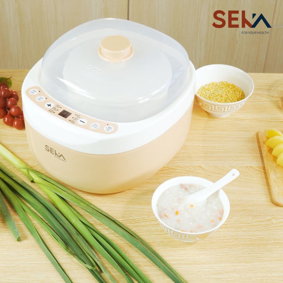 Nồi Chưng Yến SEKA GT69 Dung Tích 2 Lít - Nồi Nấu Cháo, Hầm Cách Thủy - Hàng chính hãng