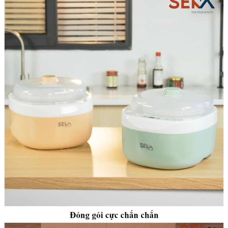 Nồi Chưng Yến SEKA GT69 Dung Tích 2 Lít - Nồi Nấu Cháo, Hầm Cách Thủy - Hàng chính hãng