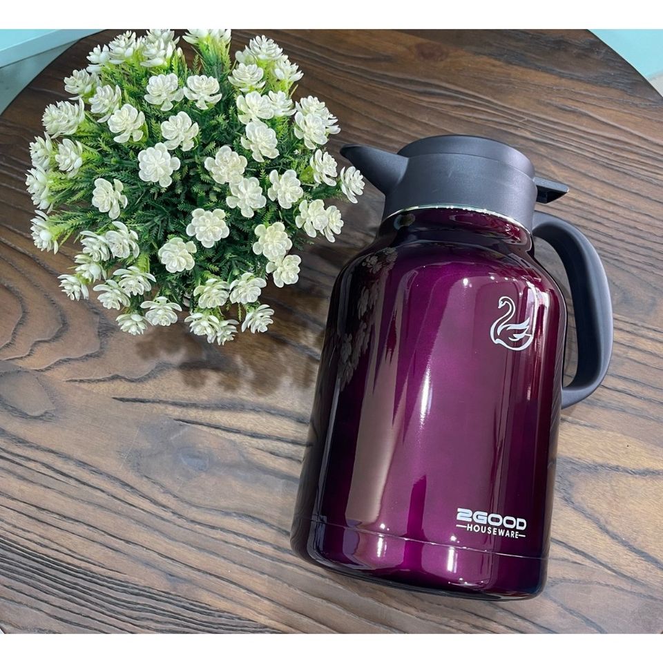 Bình Giữ Nhiệt Pha Trà 2GOOD B16 (1.8L) - Giữ Nóng, Giữ Lạnh Suốt 24 Giờ, Chất Liệu Inox 304 An Toàn