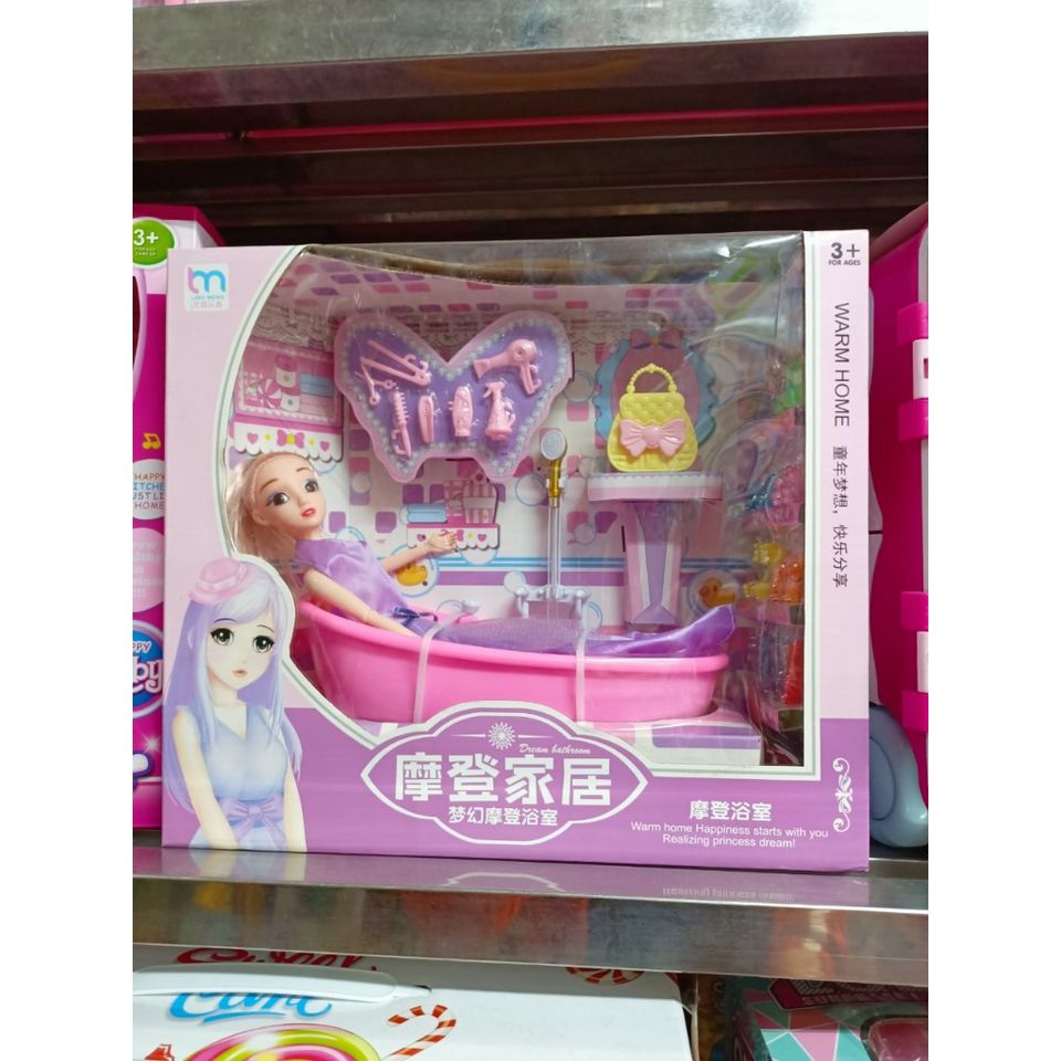 Đồ chơi búp bê và bồn tắm 329