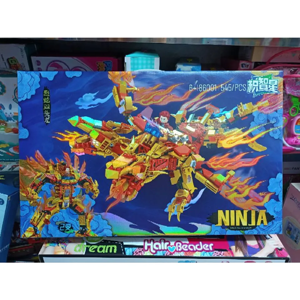 Hộp Lego Lắp Ghép 2in1 - Mô Hình Robot và Ninja Rồng 86001 - Đồ Chơi ...