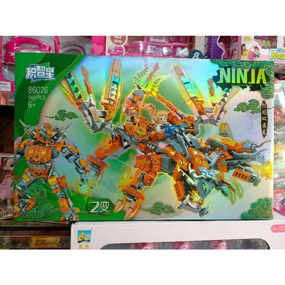 Xếp Hình Lego Ninjago Rồng 86026 - Đồ Chơi Lắp Ghép Độc Đáo Dành Cho Trẻ Em