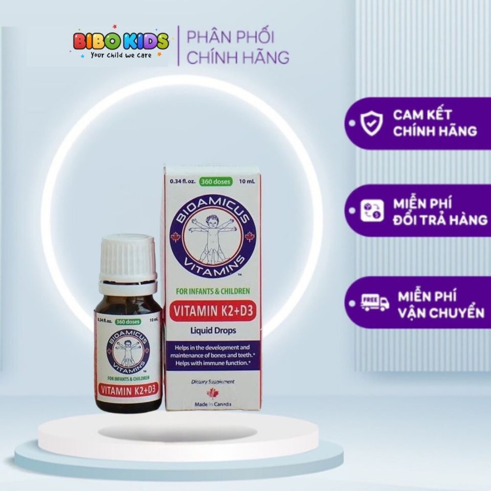 Vitamin D3 K2-MK7 BioAmicus - Vitamin D Complex for Bone Health & Immune Support - Essential Dietary Supplement