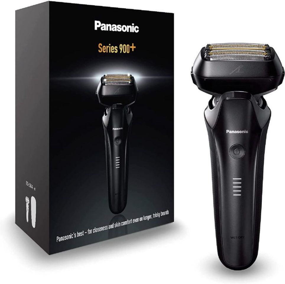 Máy cạo râu điện Panasonic ES-LS6A-K803 Nhật Bản - Lưỡi dao thép không gỉ 6 lưỡi, công nghệ cảm biến râu, thiết kế sang trọng, quà tặng hoàn hảo cho nam giới