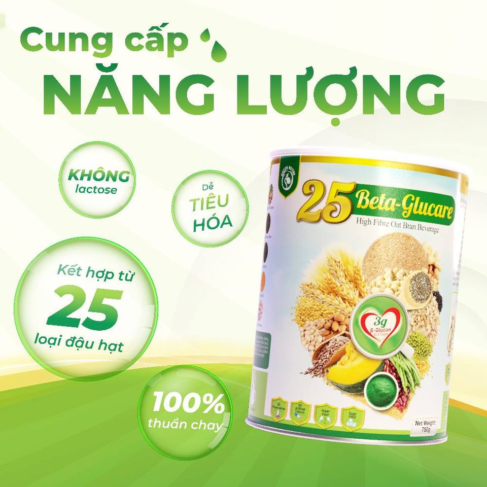 Sữa Hạt Ngũ Cốc Green Nutri 25 Beta Glucare 750g - Hỗ Trợ Ổn Định Đường Huyết & Tốt Cho Tim Mạch, Sản Phẩm Nhập Khẩu Malaysia