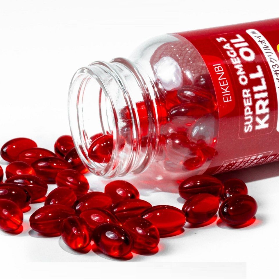 Dầu Nhuyễn Thể Super Omega 3 Krill Oil 2000mg Eikenbi Nhật Bản - 60 Viên Bổ Sung Omega-3 Tăng Cường Sức Khỏe, Chống Oxy Hóa