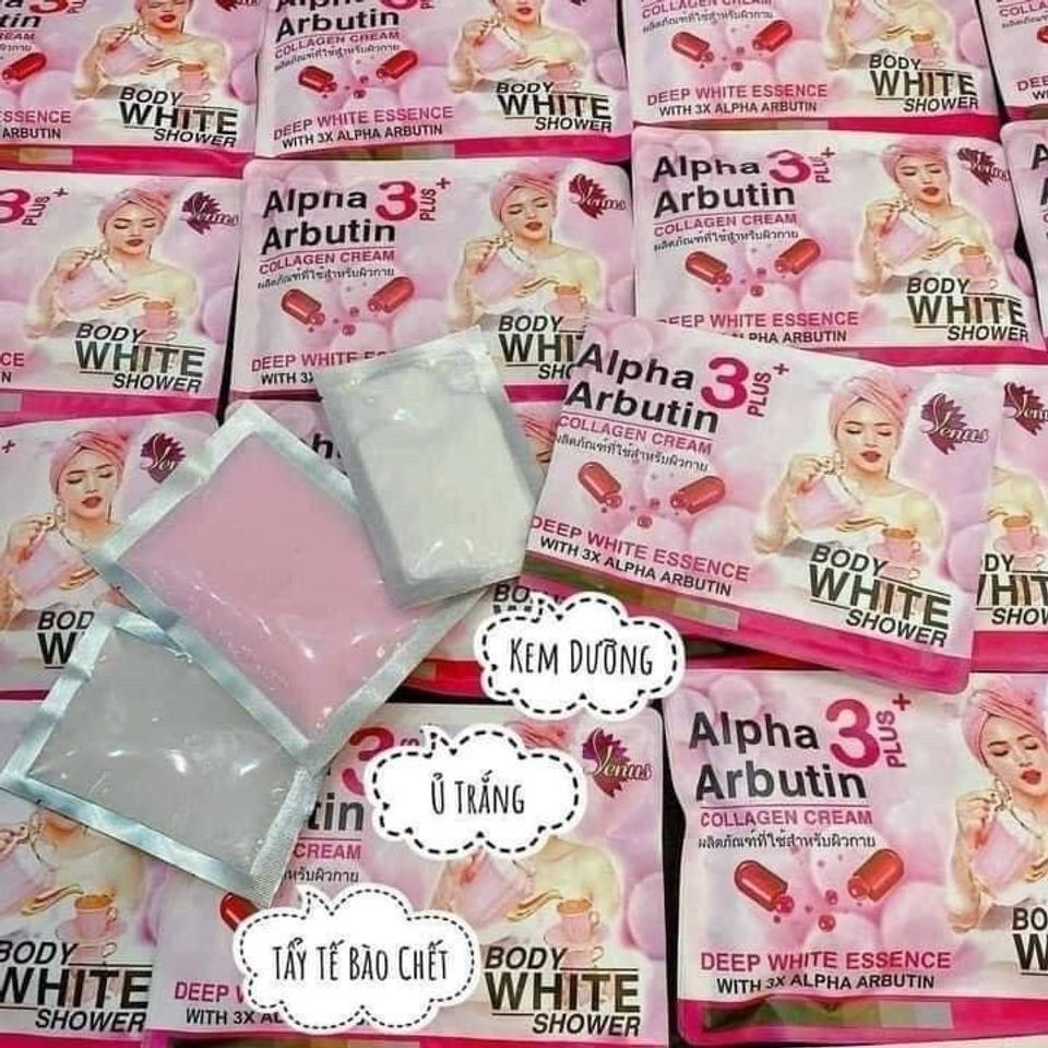 Tắm Trắng Toàn Thân Alpha Arbutin Thái Lan - An Toàn, Hiệu Quả Ngay Lần Sử Dụng, Phù Hợp Với Mọi Loại Da