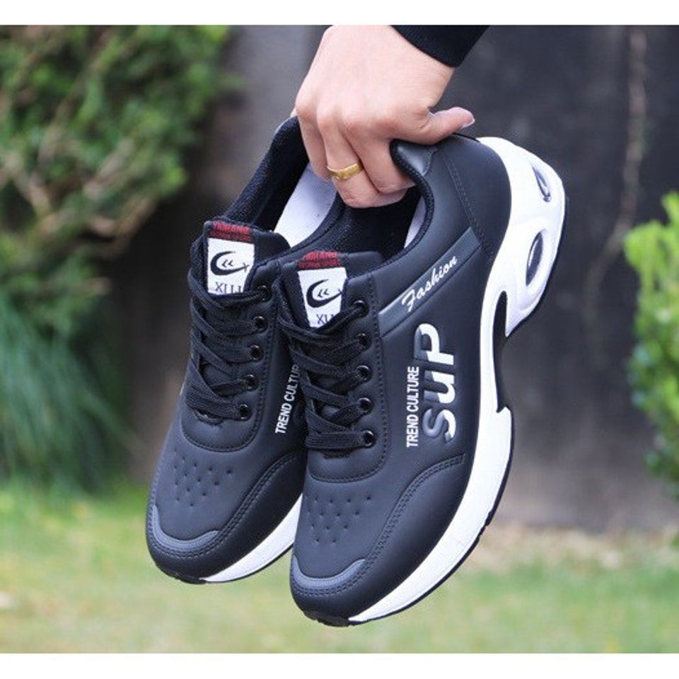 Giày Nam Thể Thao Phong Cách Cao Cấp - Sneaker Đen, Trắng, Xanh Chất Liệu Nhẹ, Thoải Mái, Dễ Phối Đồ cho Mọi Hoạt Động