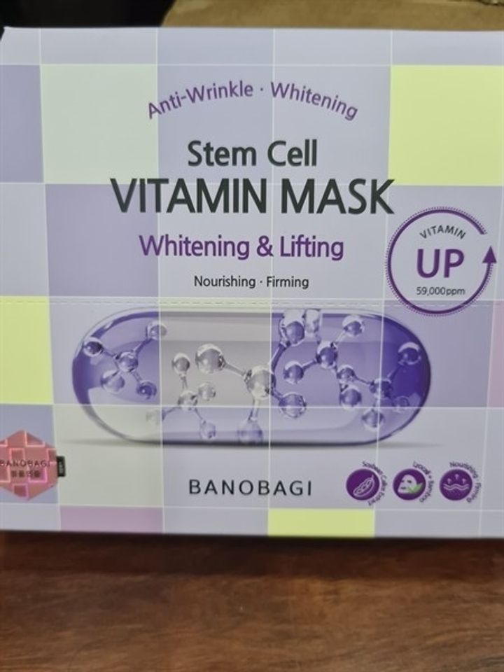 Combo 10 Miếng Mặt Nạ Banobagi Dưỡng Sáng, Săn Chắc Da Tím – Giúp Cải Thiện Độ Đàn Hồi và Sắc Da Từ Hàn Quốc