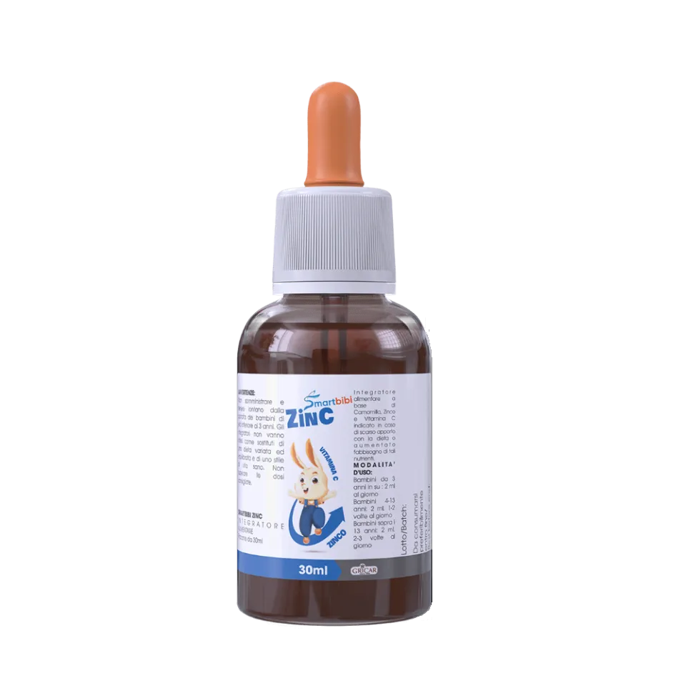 Siro Smartbibi Zinc Hương Cam 30ml - Bổ Sung Kẽm và Vitamin C Tăng Cường Sức Đề Kháng Cho Trẻ Em, Giúp Cải Thiện Biếng Ăn
