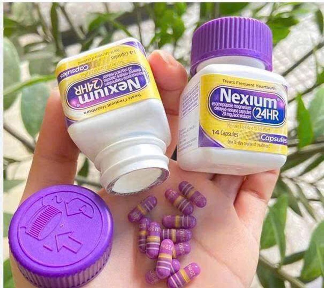 Viên Uống Nexium 24Hr Giảm Đau Bao Tử và Viêm Loét Dạ Dày - Hỗ Trợ Tiêu Hóa, 42 Viên Mỹ Chất Lượng Cao