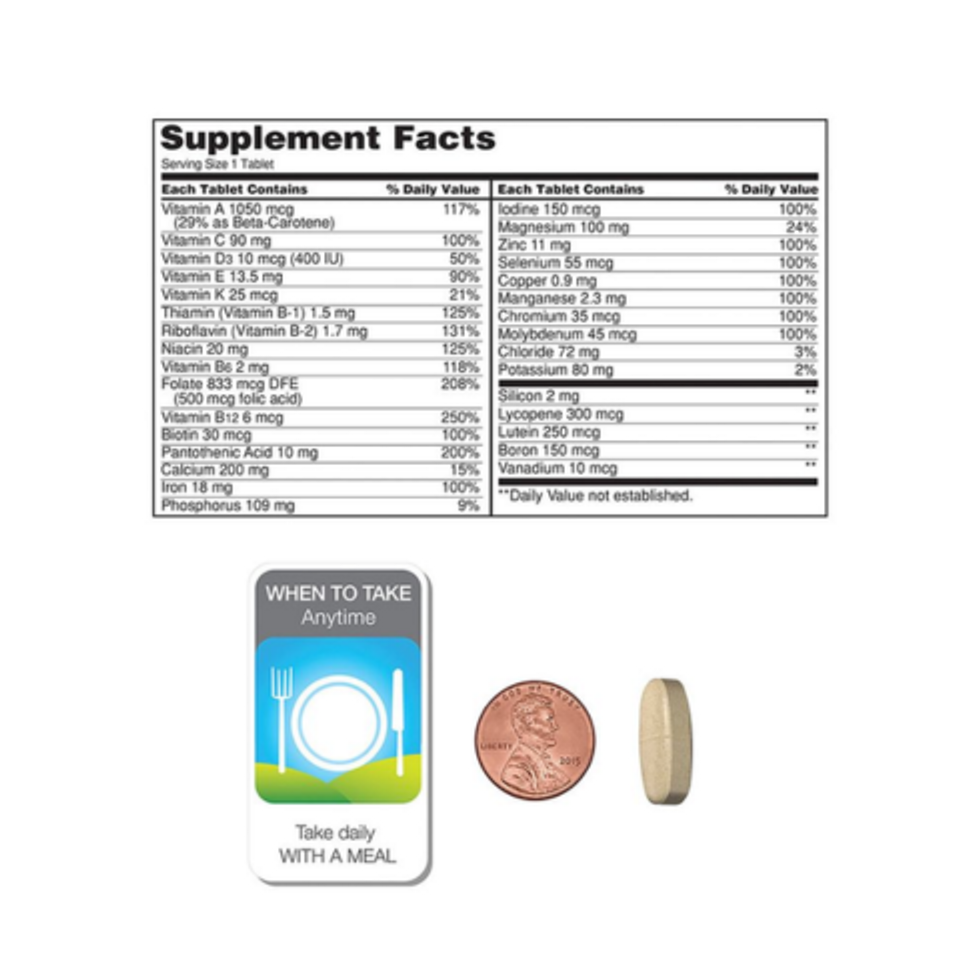 Viên Uống Bổ Sung Vitamin Tổng Hợp Kirkland Signature Daily Multi 500 Viên - Giúp Tăng Cường Sức Khỏe Và Hệ Miễn Dịch