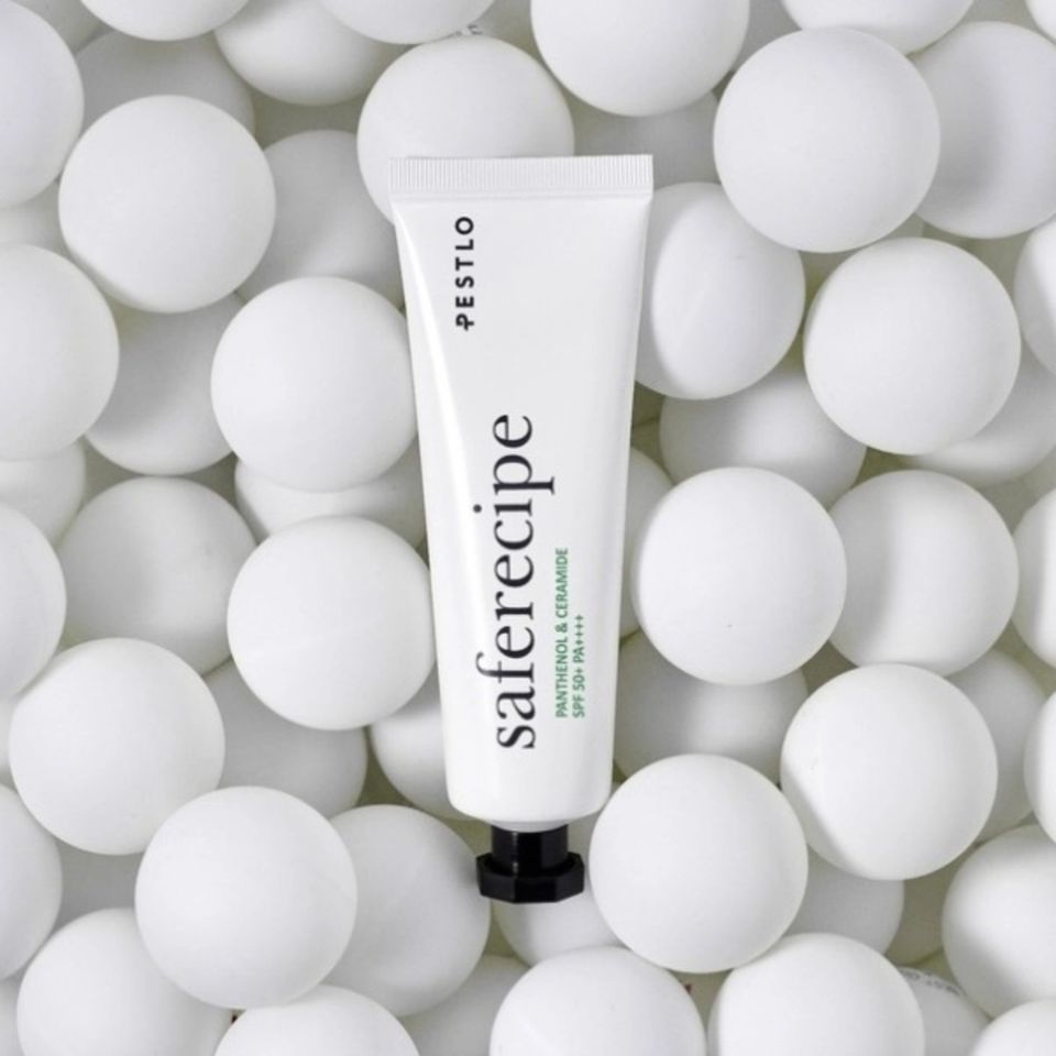 Kem Chống Nắng Vật Lý Pestlo Saferecipe SPF 50+PA++++ - An Toàn Cho Mọi Loại Da, Chống Nắng Hiệu Quả Với Panthenol và Ceramide