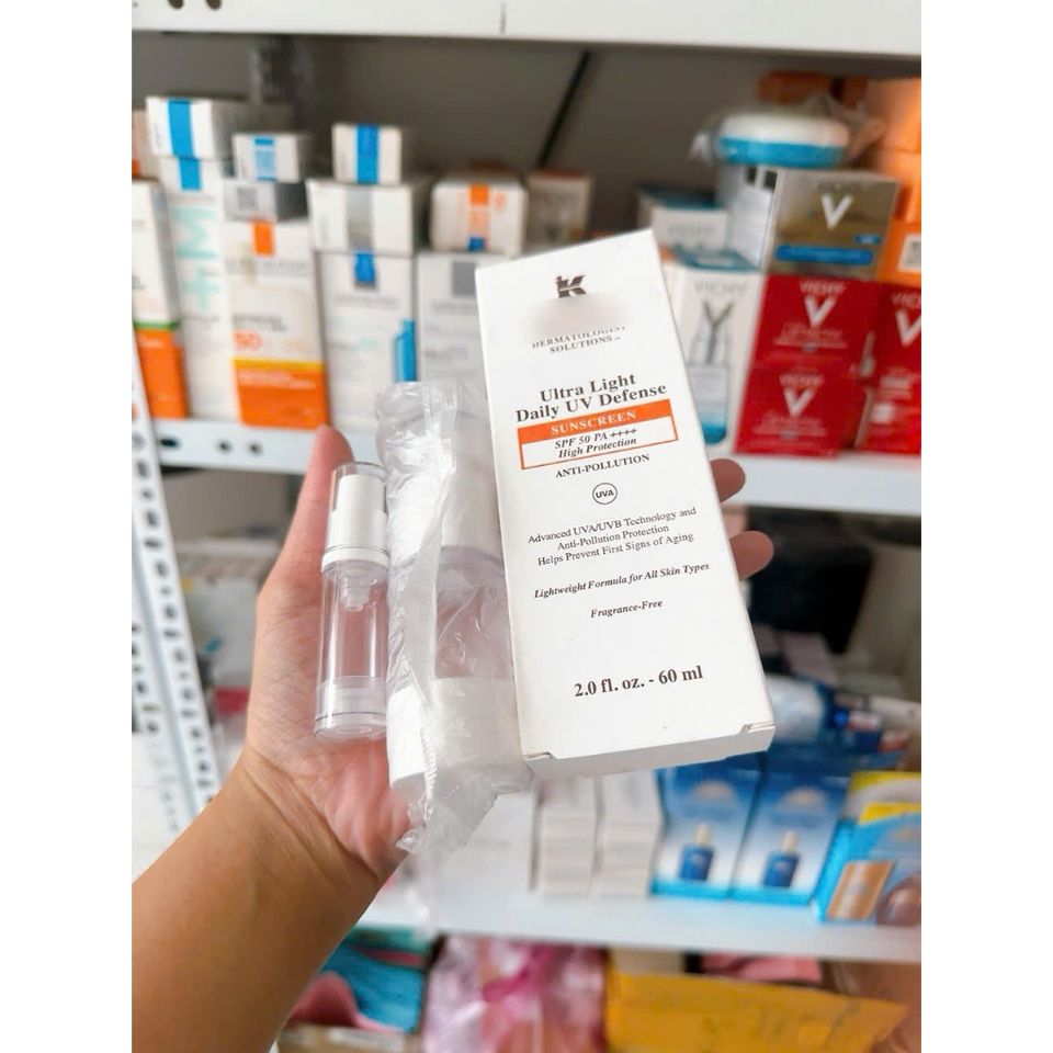 Kem Chống Nắng Gel Ultra Light Daily UV Defense SPF 50+ PA++++ - Không Nhờn, Bảo Vệ Da Cao Chống Tia UV và Ô Nhiễm, Dành Cho Da Dầu