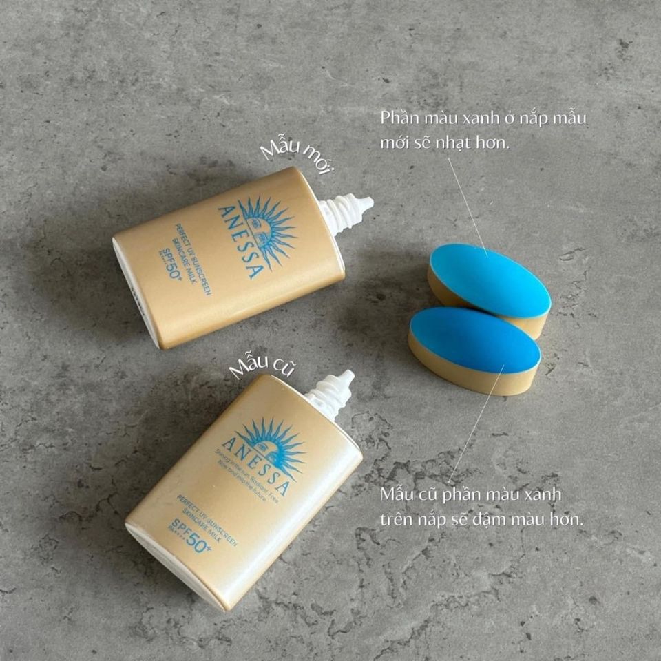 Sữa Chống Nắng Anessa Perfect UV Gold Milk SPF50+ PA++++ Dưỡng Da Kiềm Dầu 60ml - Bảo Vệ Da Hiệu Quả, Thích Hợp Mọi Loại Da