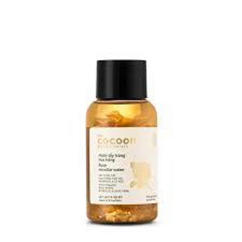 Nước Tẩy Trang Cocoon Hoa Hồng 140ml - Dịu Mát Làm Sạch Trang Điểm, Cấp Ẩm và Làm Mềm Da, Phù Hợp Mọi Loại Da